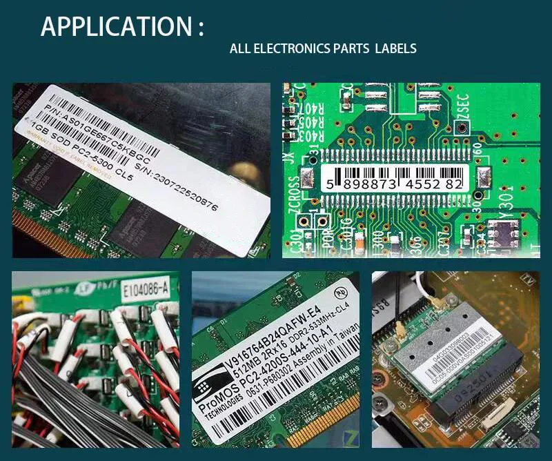 Transparent Stickers Wholesale Impact Sensor Indicator Label Heat Resistant Adhesive Labels