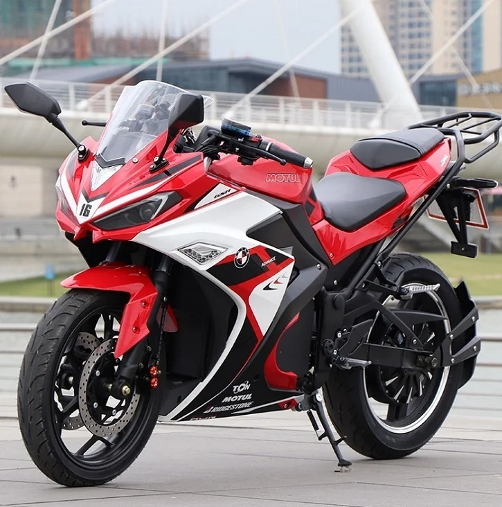 Новейший 150 км/ч горячая распродажа взрослый новый дизайн R3 гоночный электрический мотоцикл