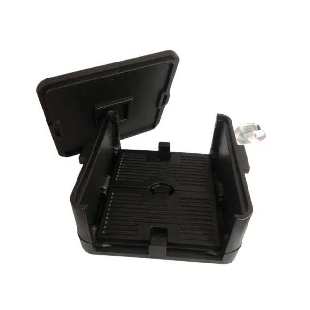 High Capacity Expanded Polypropylene Insulated Container Black Epp Foam Box Transport Packaging Box With Handles