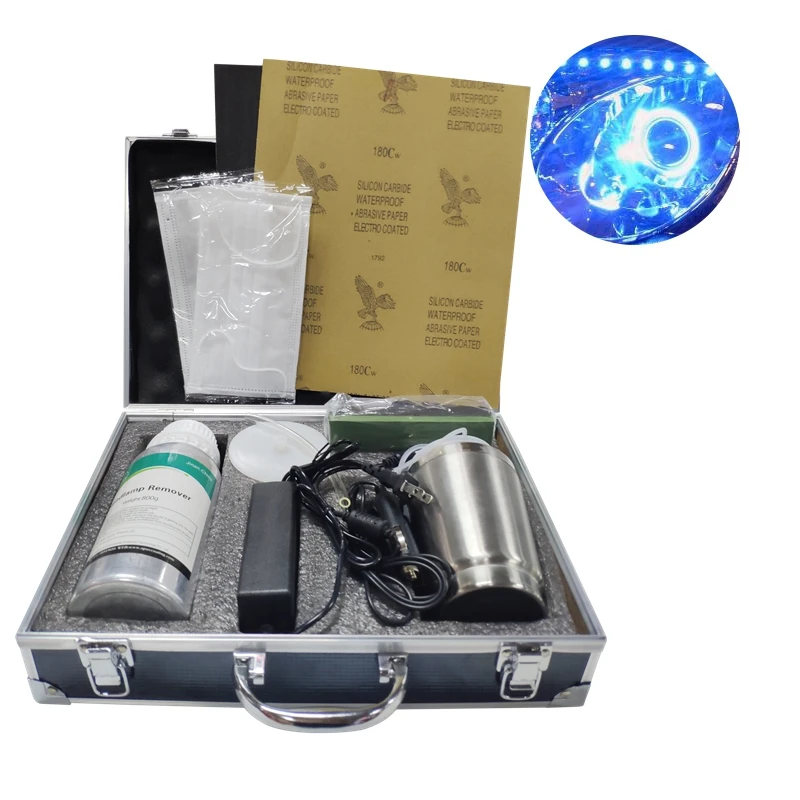 
Car Repair Tool Set for Headlight Renovation Headlight Cleaner Restoration Spray Headlight Restoration Kit Car 
