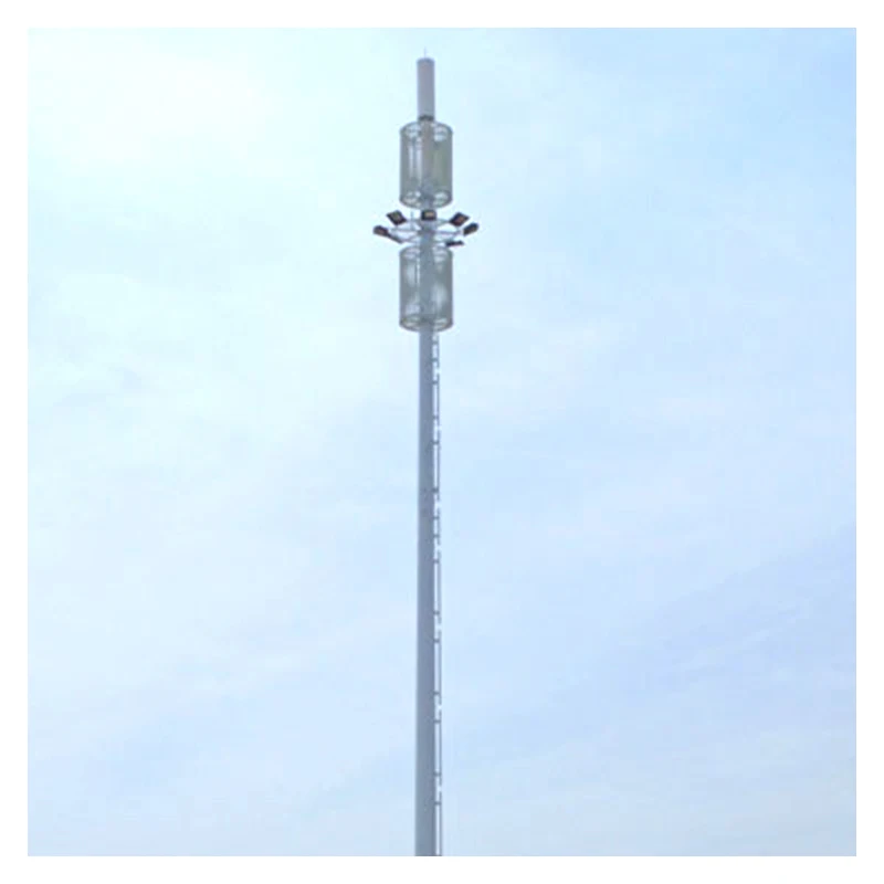 Factory Wholesale Mini Telecom Gsm Communication Pole Communication Monopole Pole From China