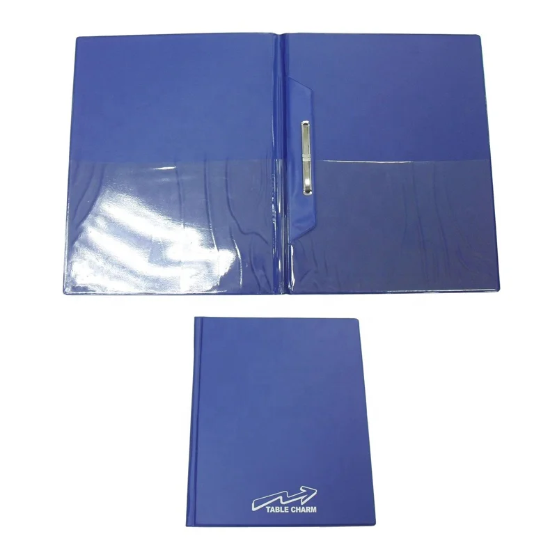 New Custom Printed PVC 3 Ring Binders With 2 Pockets