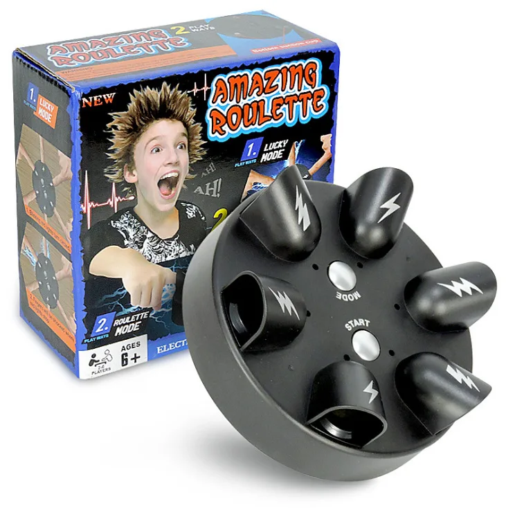 Happy new year tricky finger test shock lie detector toys