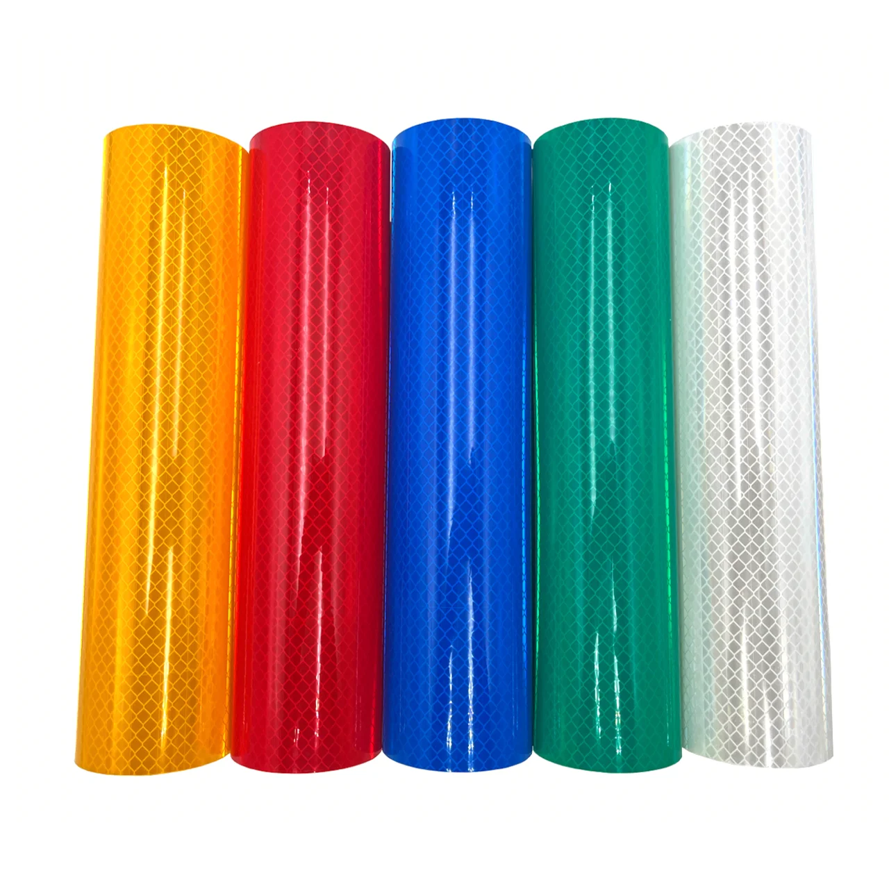 DG Optics PMMA High Intensity Prismatic Infrared Reflective Sheeting Vinyl Film For Road Safety