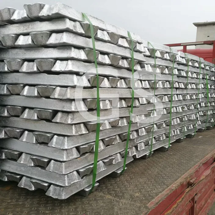 
99.99% Aluminum Alloy Ingot adc12 A7 99.7% 