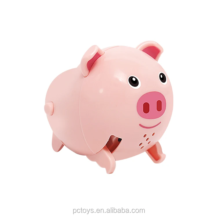 Voice control sensing whistle pig, whistle can run pig, electric voice pig animal toy
