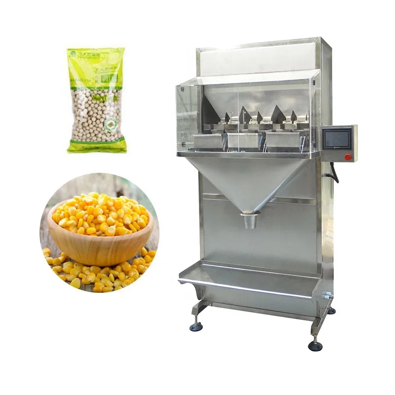 Semi Automatic Bag Weighing Scale Rubber Granules Packing Machine