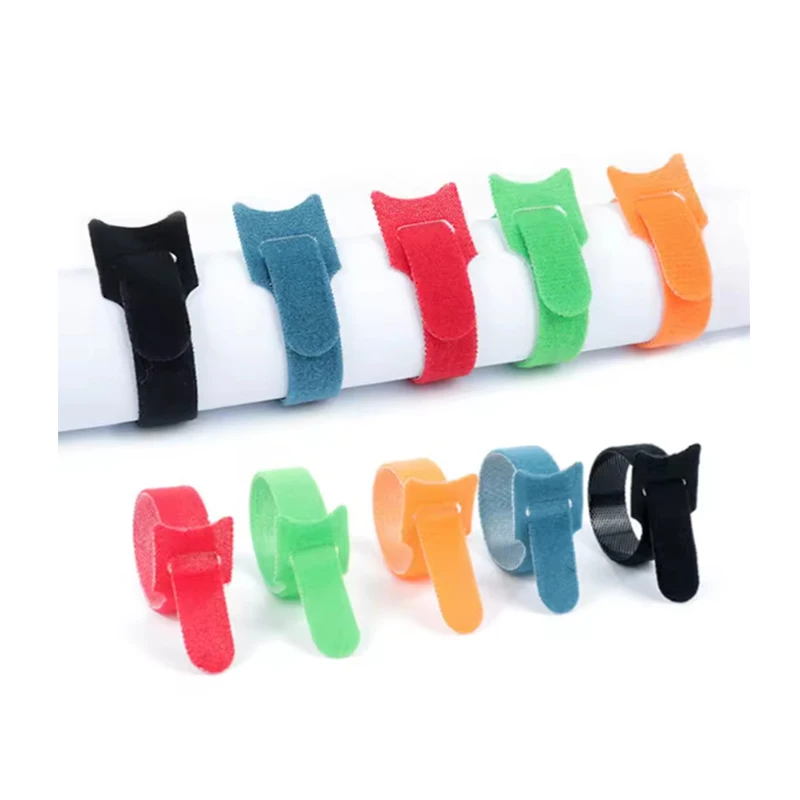 Custom Size Self-Adhesive Cable Tie Mounts with Hook and Loop Heat Resistant and Strongly Endurable