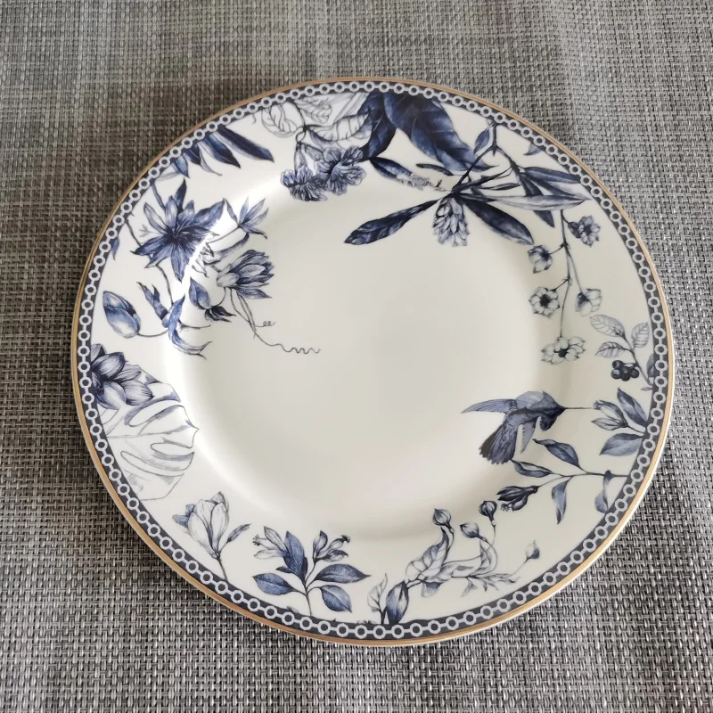 Wholesale Find Bone China Dinner Plate Ceramic Dish Plate Dessert Plate For Restaurant