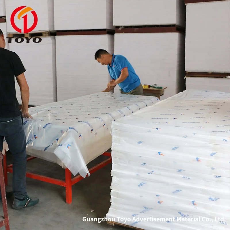 pvc foam board 4x8 30mm thick pvc foam sheet for advertisement