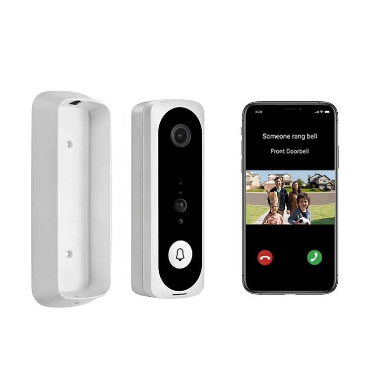 сигнализации 1080p водонепроницаемый жилой Wi-Fi беспроводная умная передача данных по кольцо видео дверной звонок с камерой