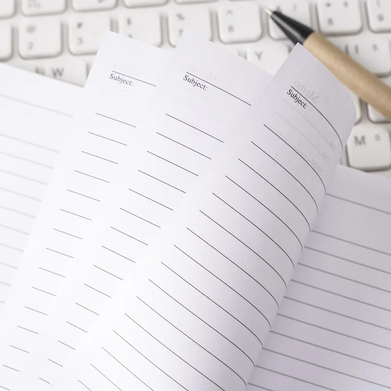 Kraft Small Notebook with Pen Holder and Tabs Lined Spiral Notebook Page Marker Colored Index Tabs Business Pocket Notebook