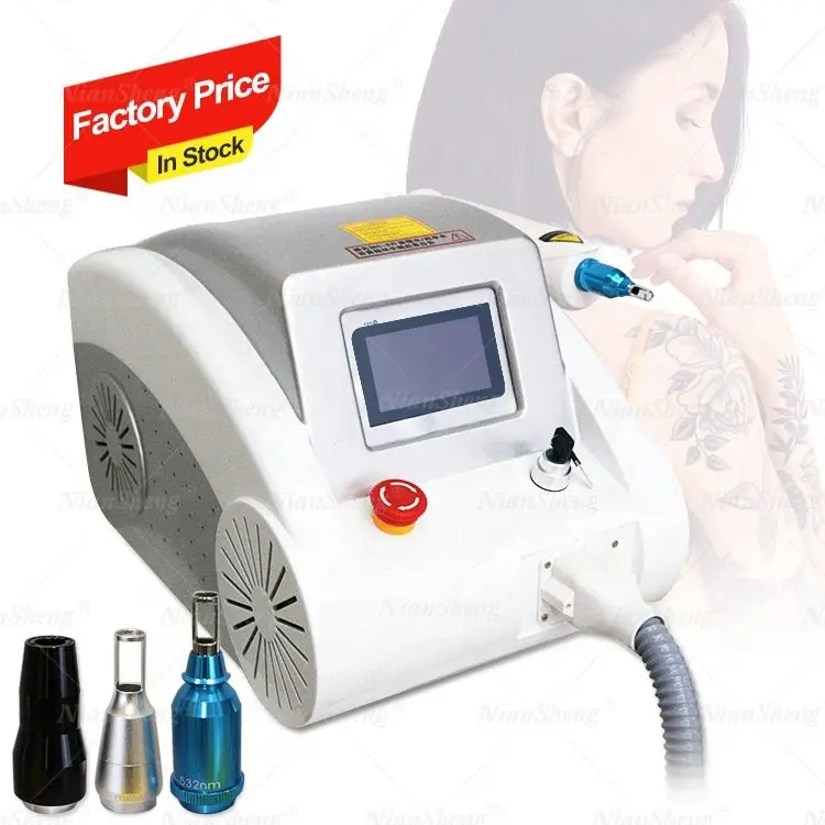
Q Switch Nd Yag Laserl Beauty Machine Pigments Removal 1064nm 532nm 1320nm Remove Tatoo Removal Laser Machine 