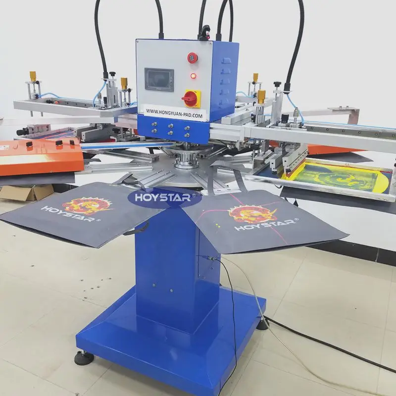 Автоматическая шелкотрафаретная печатная машина серии pulpo