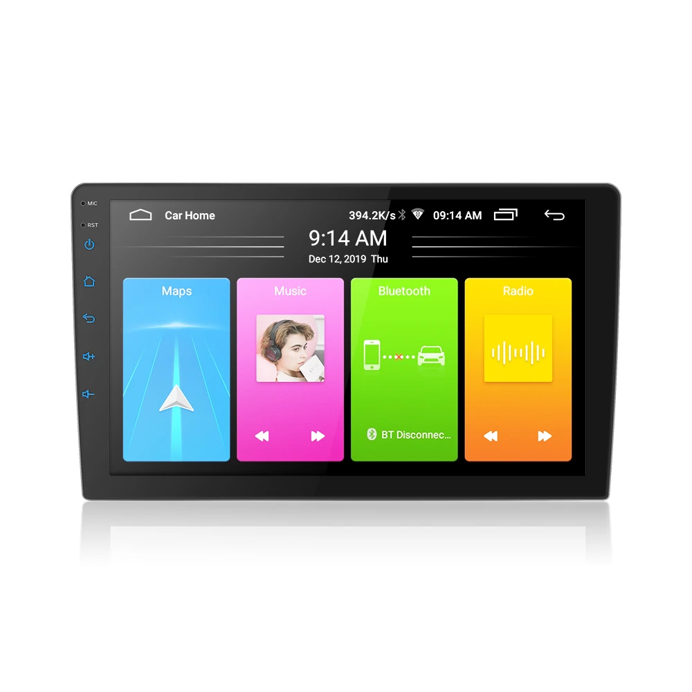 Wifi GPS Navigation Rear View Camera Android Car Player 9 Inch 1 DIN 1+16 GB HD Car Monitor