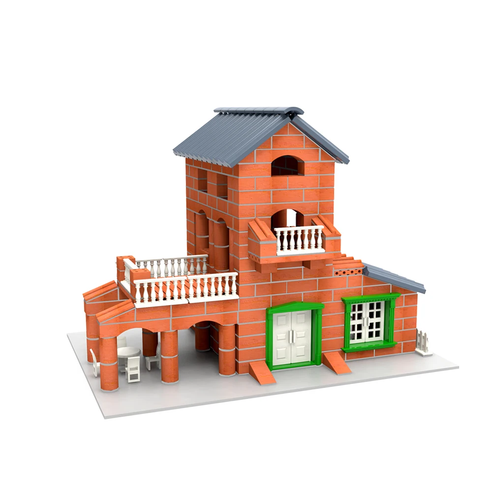 Brick Building Blocks for Kids 3D Mini Cement Bricks And Mortar Let You Build Your Own Tiny Wall Mini Bricks Toy