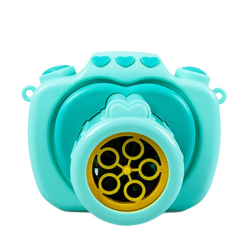 Automatic B/O Soap Bubble Camera kids toy music camera bubble machine