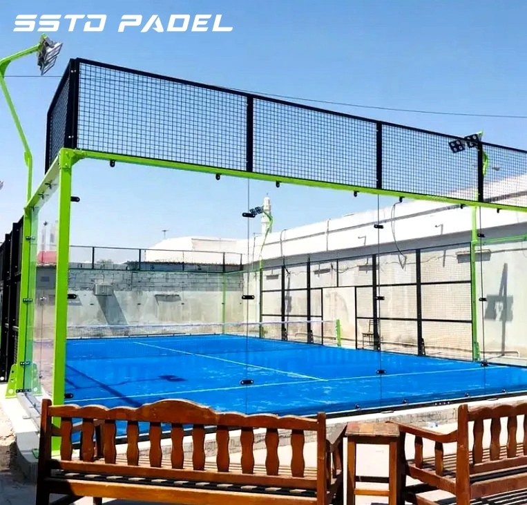 SSTD sports manufacturer Padel Tennis court China Paddle Courts for sports padel court company