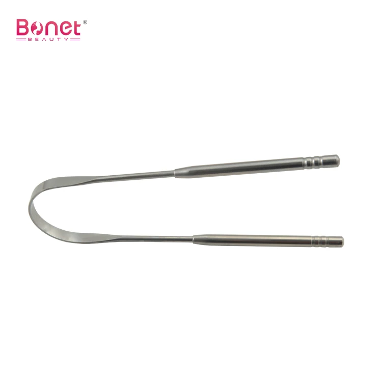 Clean Up The Mouth Oral Tongue Cleaner Brush Hygiene Care Stainless Steel Copper Tongue Scraper For Adult Wood Tongue