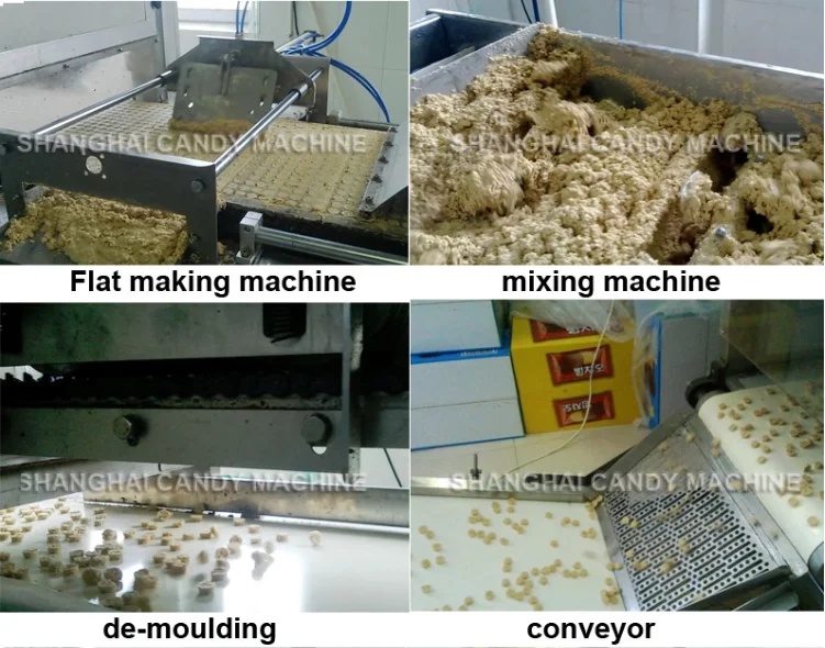 Automatic oatmeal chocolate machine cereal bar machine cereal production machine