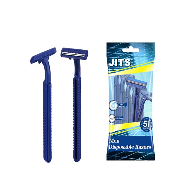 Two Blades Manual Cheap Plastic Disposable Classic Shaving Razor
