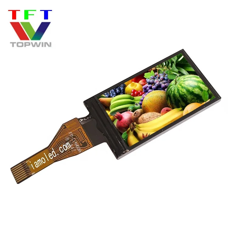 Topwin 1.14' 1.14inch 1.14 inch 135x240 pixels multi-color LH114TIF03 connector type TFT-LCD display  4-wire SPI Interface