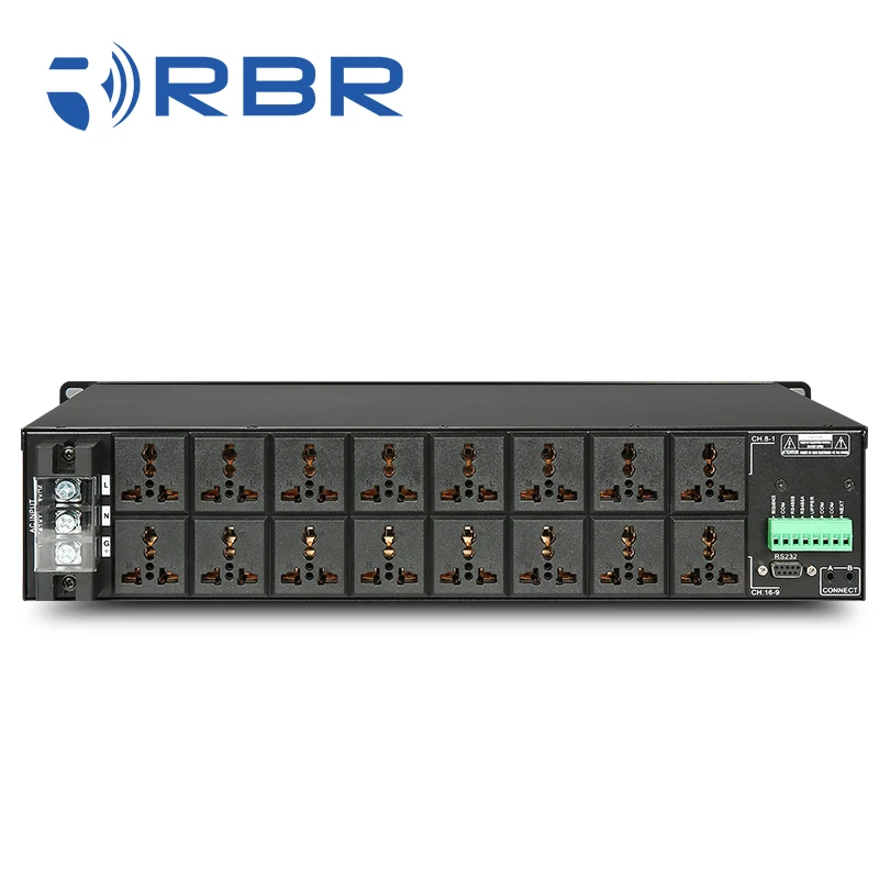 Сенсорный экран t2016 16 + 1CH контроллер последовательности питания с фильтром