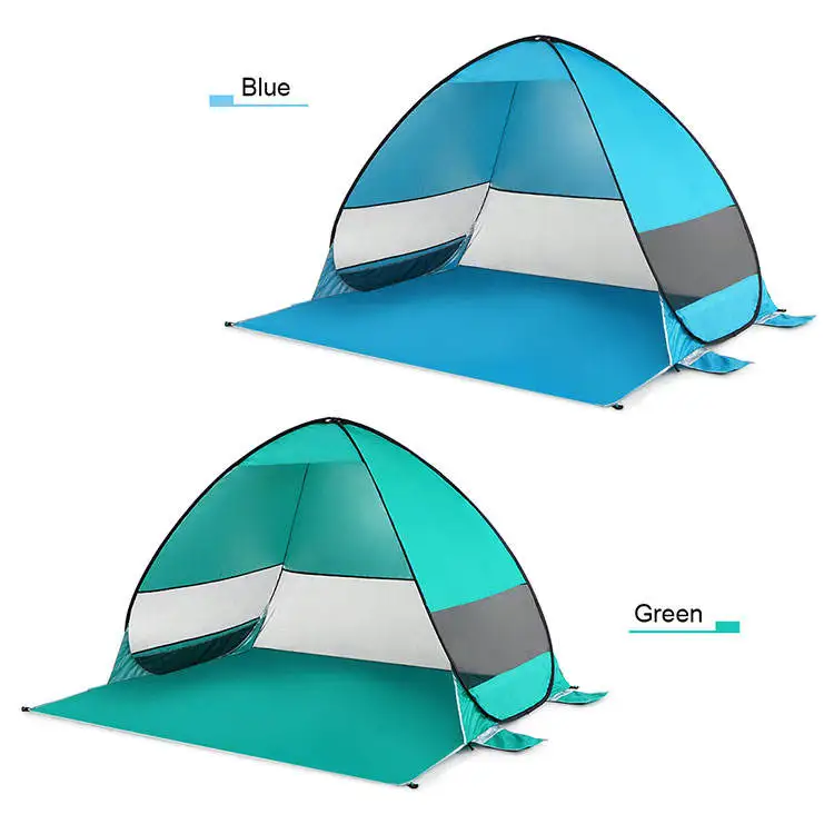 Quick Pop Shade Beach Tent Family Travel Folding Camping Beach Tent