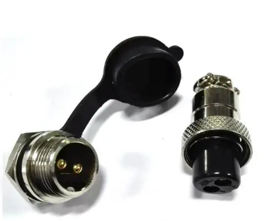 GX12 GX16 GX20 2 Pin Waterproof IP67 Female Male Electrical Circular Aviation Plug Connector Cable Wire Harness
