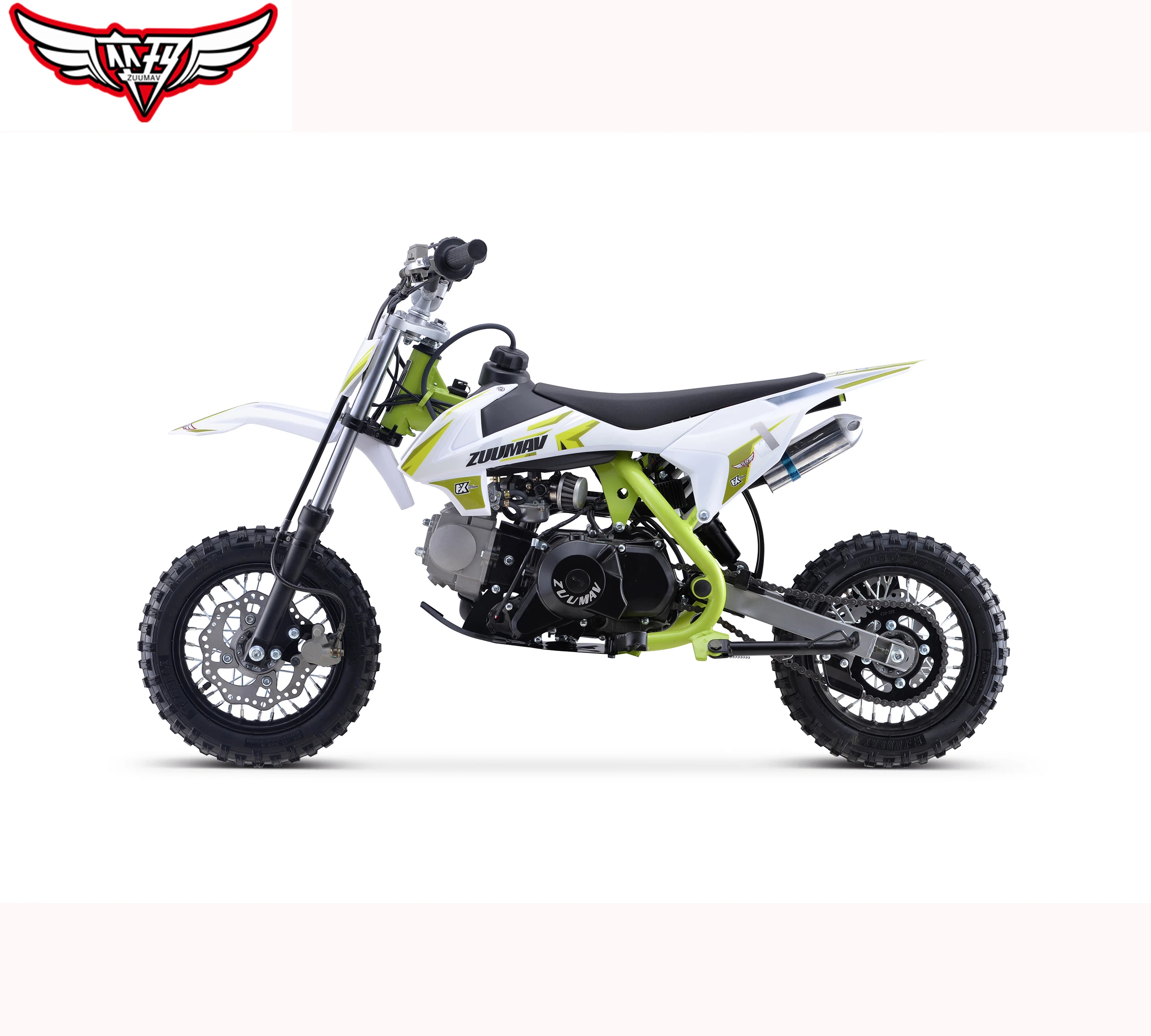 Factory Sales ZUUMAV  Cheap Pit Bike K1 110cc Mini Cross Dirt bikes for Kids