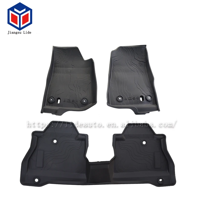 Car All Weather TPE Floor Mats For Jeep Gladiator 2020