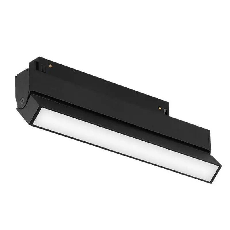 New modern magnetic adjustable track light rail magneto-optical energy-saving led solar grid track light