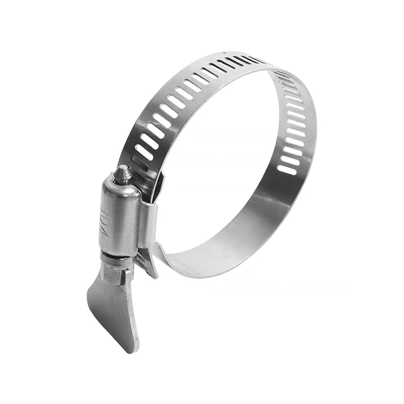 Stainless steel gas pipe clamp with handle Fastener/ Gas pipe clamp clamp/ Water pipe clamp