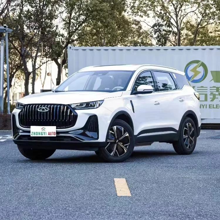 Chery Tiggo 7 Plus Phev 2023 чемпионское издание 1 5 T DHT 100 км SuFeng edier гибридный автомобиль для взрослых цена Подержанный большой