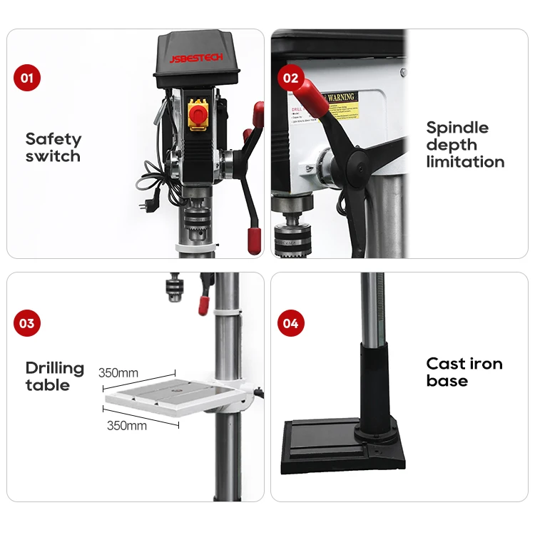 JSBESTECH Company ZJ5125 Bench Drill