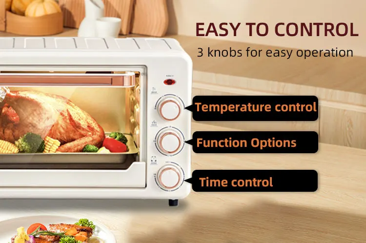 Good price 16l toaster oven countertop convection bakery ovens electric baking oven for bread and cake home use