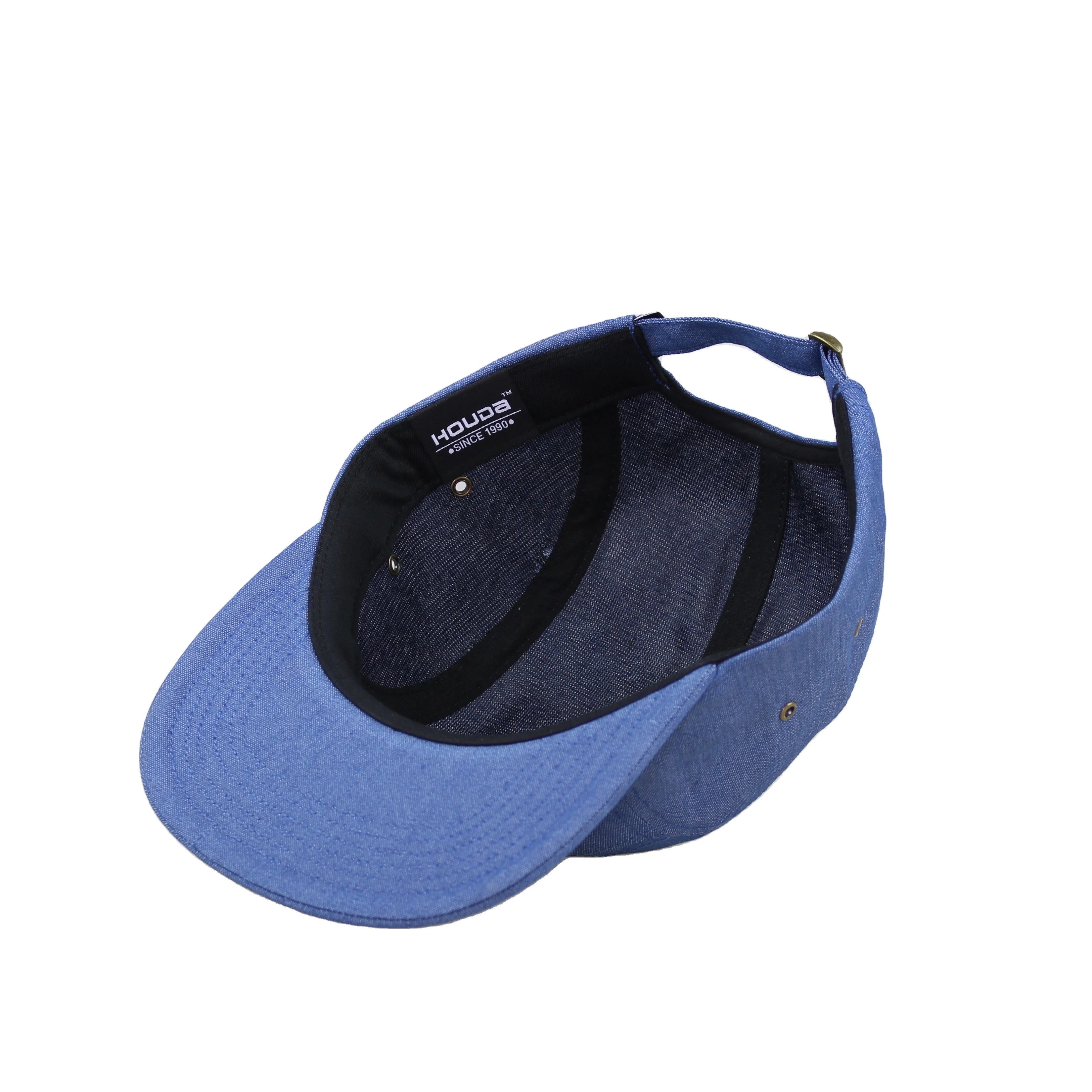 Houda Manufacturer Fashion Man 5 Panel Hat Wholesale China,Top 5 Panel Cap