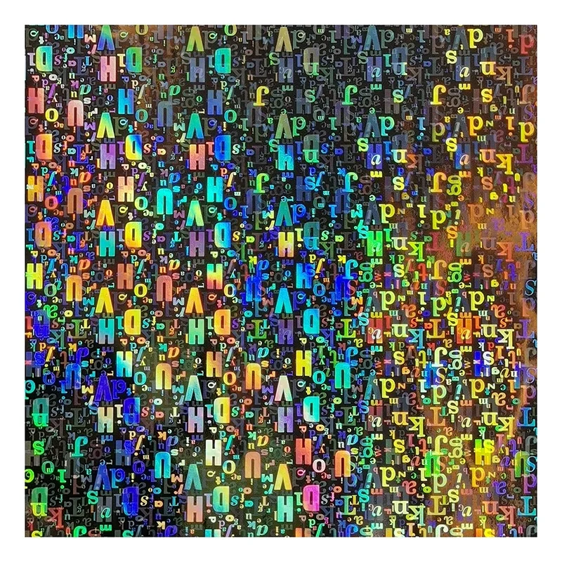 Multi color letter hot stamping foils toner foils laser printer foils gold reflective material for reactive leather fabrics