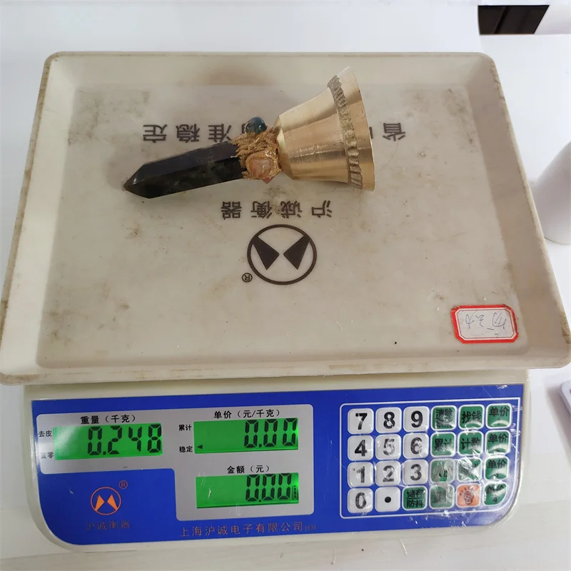 Wholesale Witchcraft Supplies Vintage Magic Gift Energy Crystal Stone Feng Shui Handbell