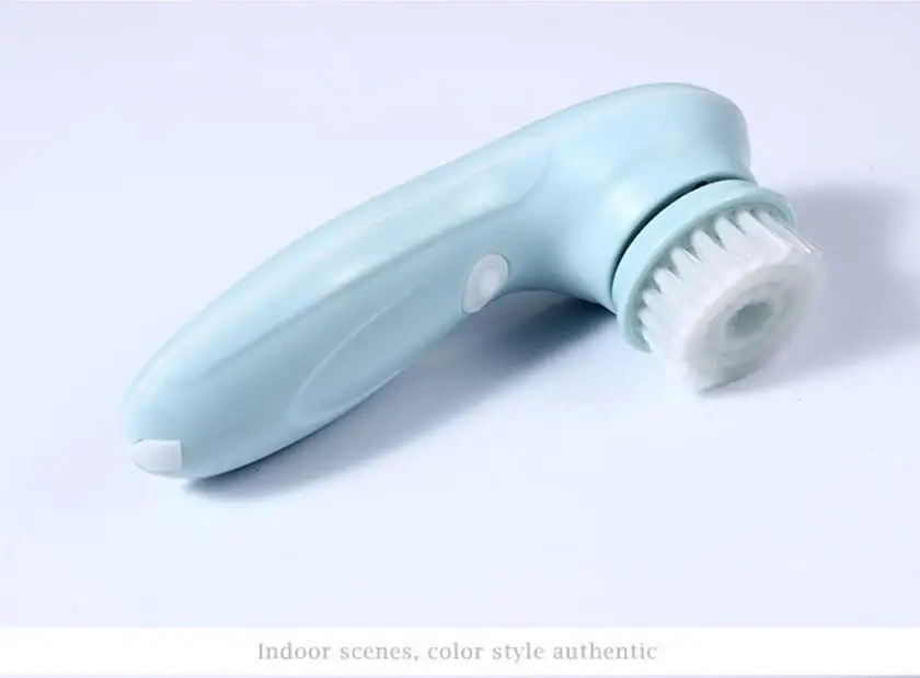 
USB Electric Sonic Face Cleansing Brush 3 In 1 Deep Pore Cleaner Waterproof Face Massage Rechargeable Sonic Cleansing Brush 