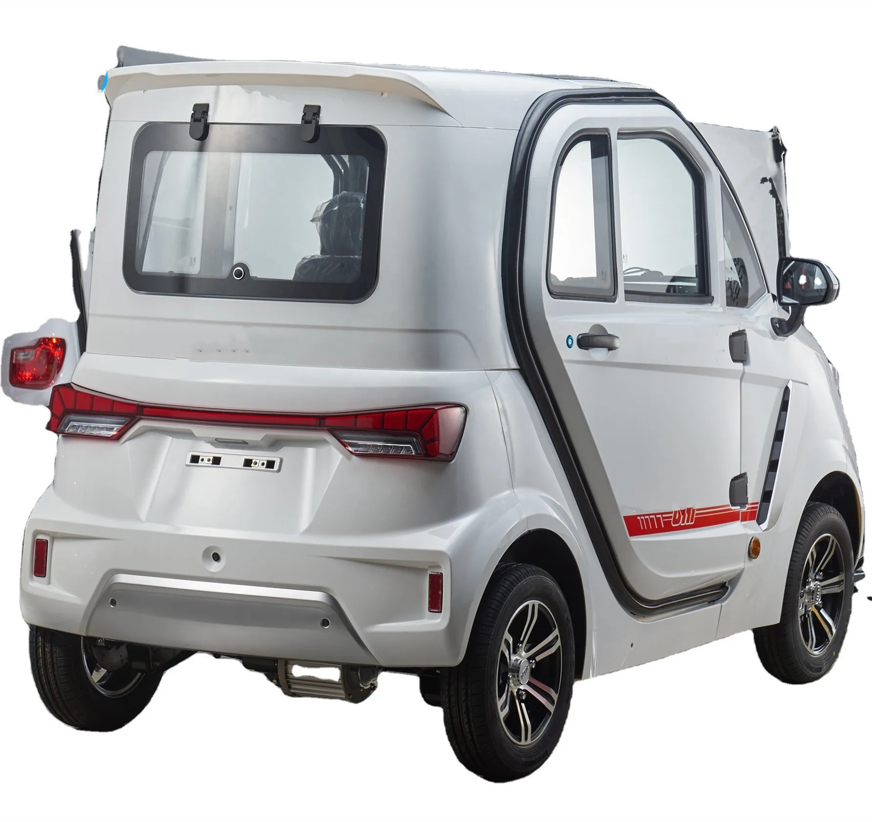 Cheap Fashionable Approved 2 Passengers Electric Mini Vehicle/Car with Enclosed Door Without Driving Licence