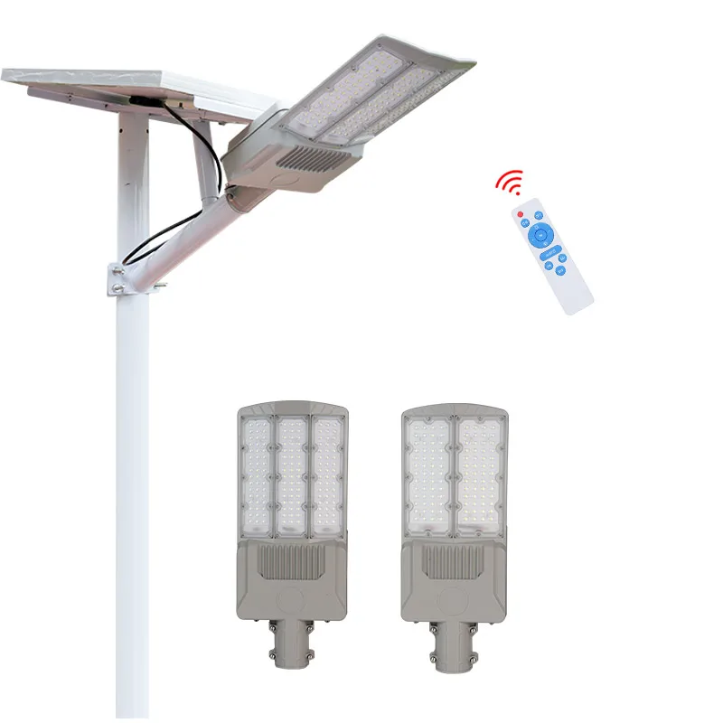 OEM/ODM customized 100W 200W 300W 400W split type solar street lights outdoor waterproof for project