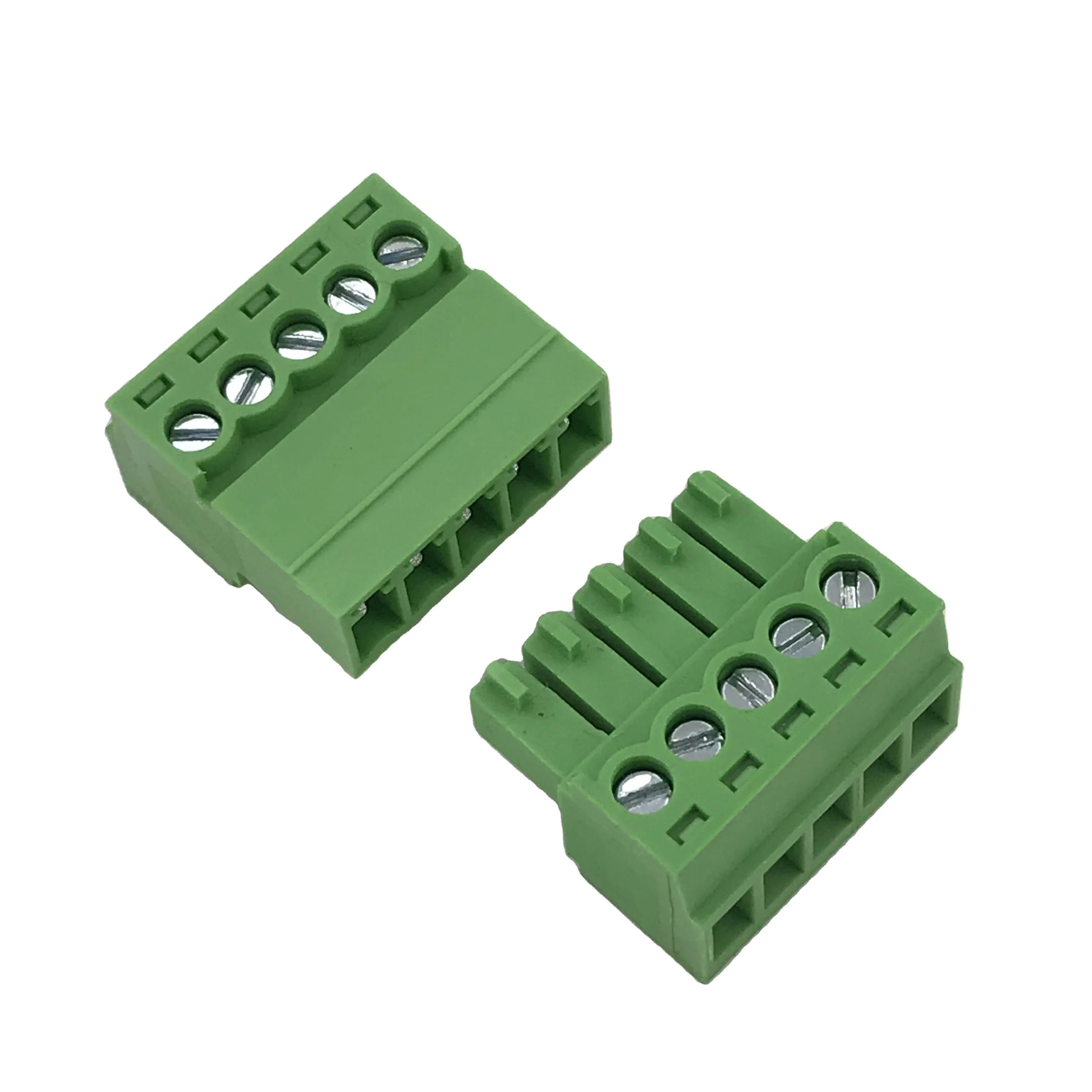 3.5mm Pitch male and female pluggable terminal block connector wire to wire 300V 8A