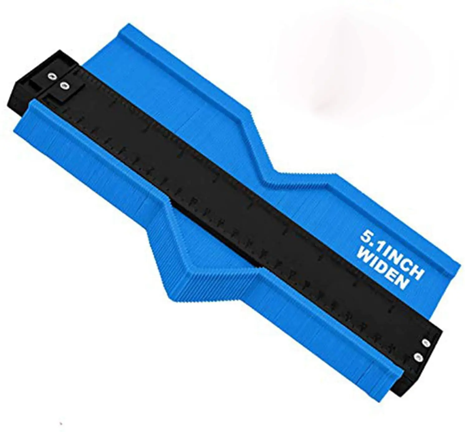 Blue 10inch Shape Duplicator Profile Copy Tool Shape Measuring Contour Gauge for Corners and Contoured