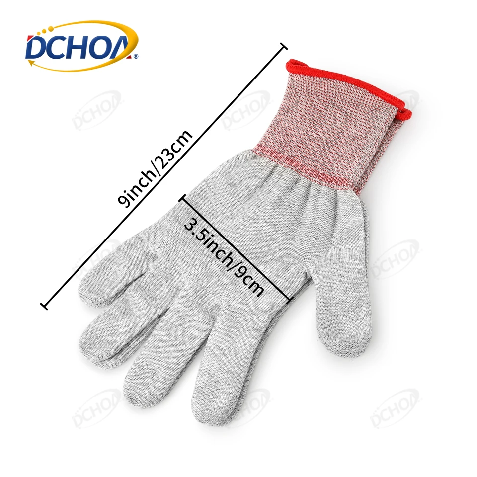 DCHOA Vinyl Wrap Carbon Fiber Gloves Anti-Static Gloves for PPF Window Tint Tools Kit