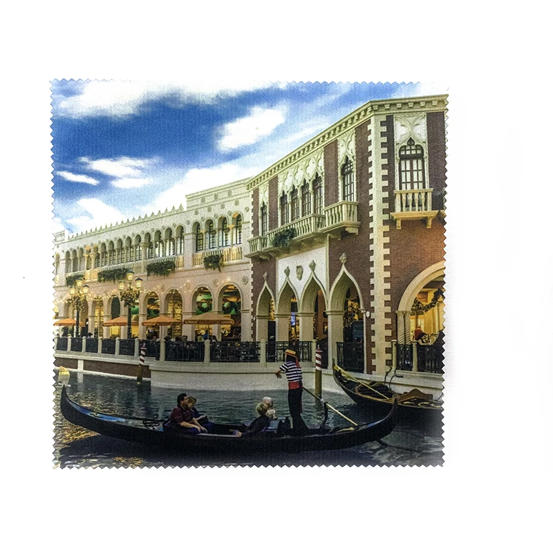 custom design jewelry cleaning cloth print logo sublimation large size microfiber lens eyeglasses fabric cleaning cloth