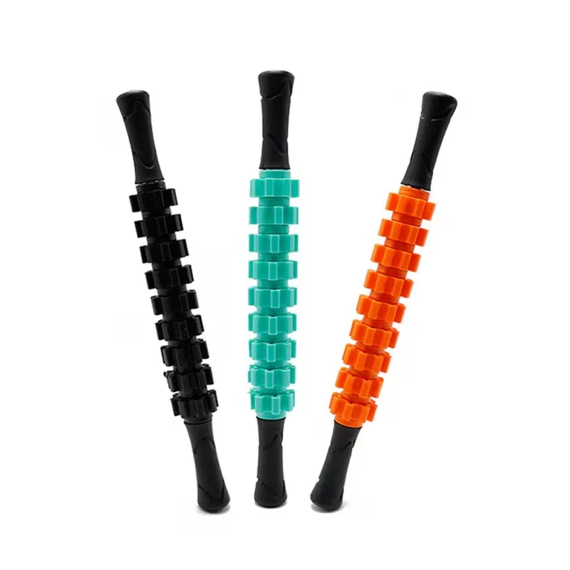 Massage hedgehog ball relaxes muscles Massage yoga exercise Roller yoga bar Relaxation fascia bar