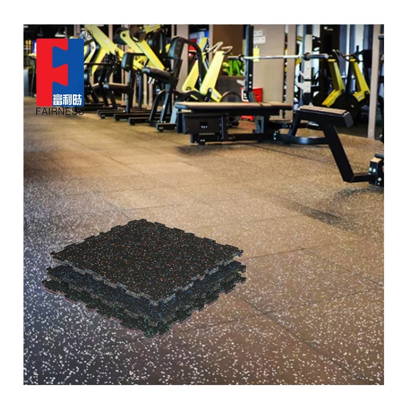 Fairness 10-20mm Gym Rubber Flooring Sports Rubber Mats Gym Flooring gold mining rubber mats