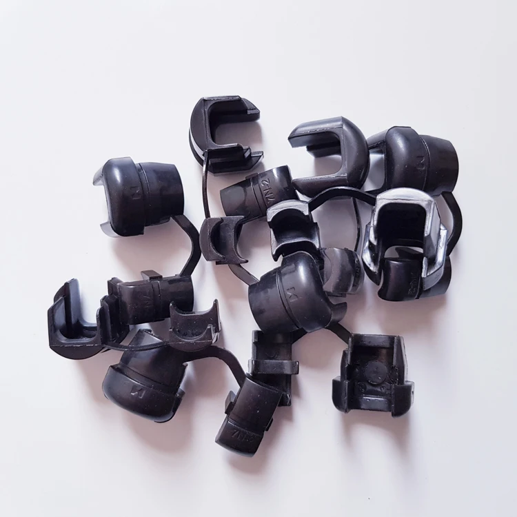 German hot sale high quality black nylon cable strain relief bushing 7P-2