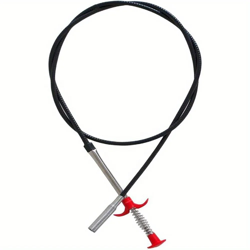 Flexible sewer dredging and picking tool -4-claw flexible gripper for cleaning garbage, household sinks, and drainage ditches